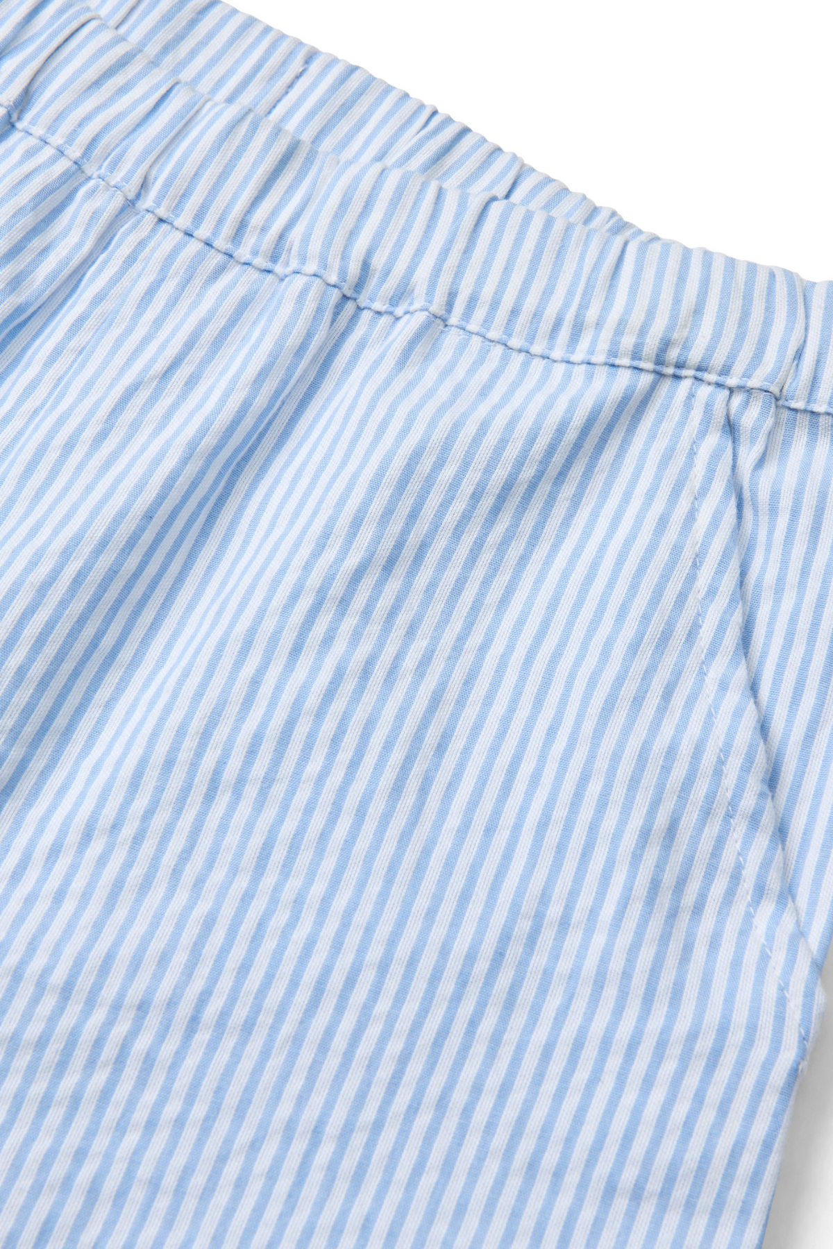 Seersucker Shorts "Sporty" | Sky Blue