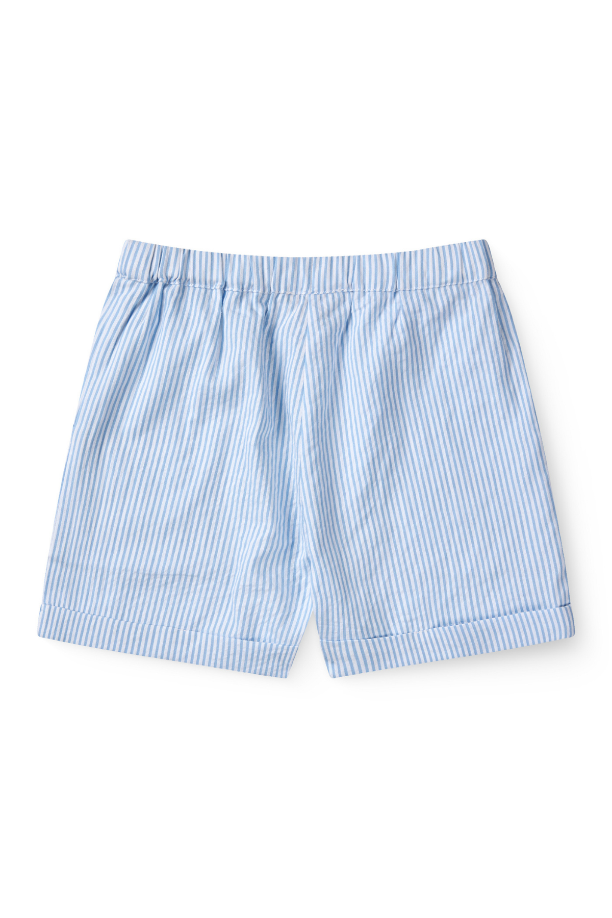 Seersucker Shorts "Sporty" | Sky Blue