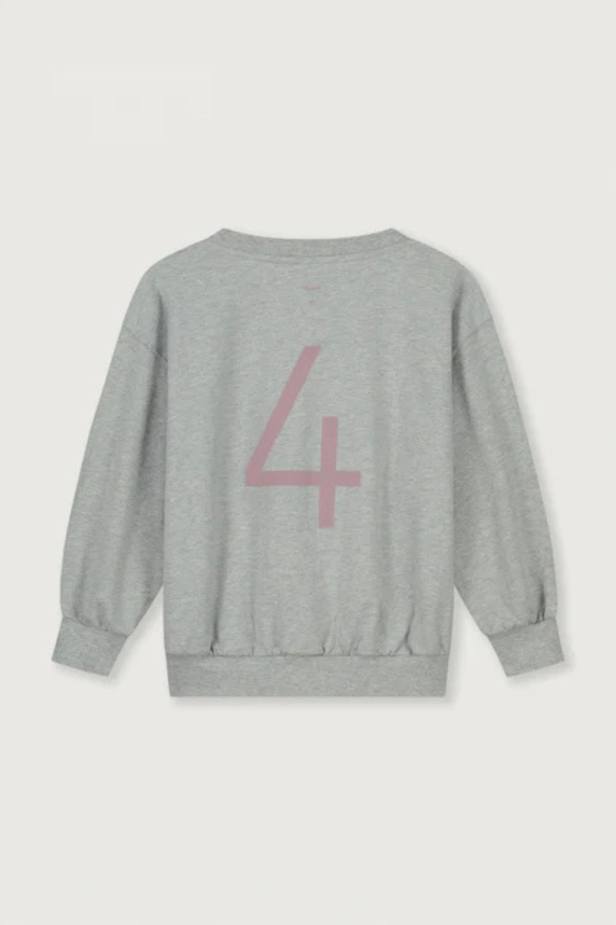Birthday Sweater | Grey Melange/Berry