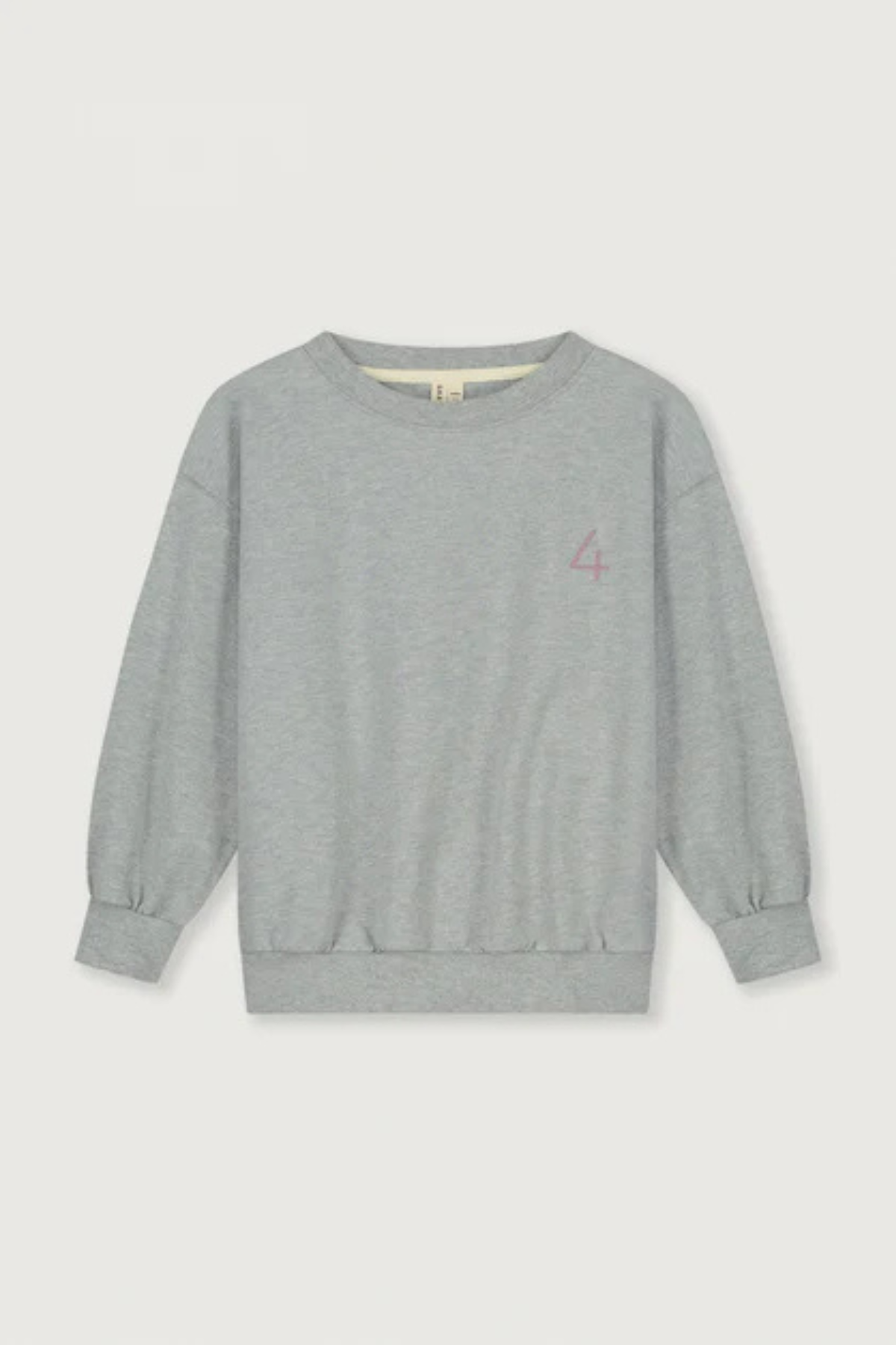 Birthday Sweater | Grey Melange/Berry