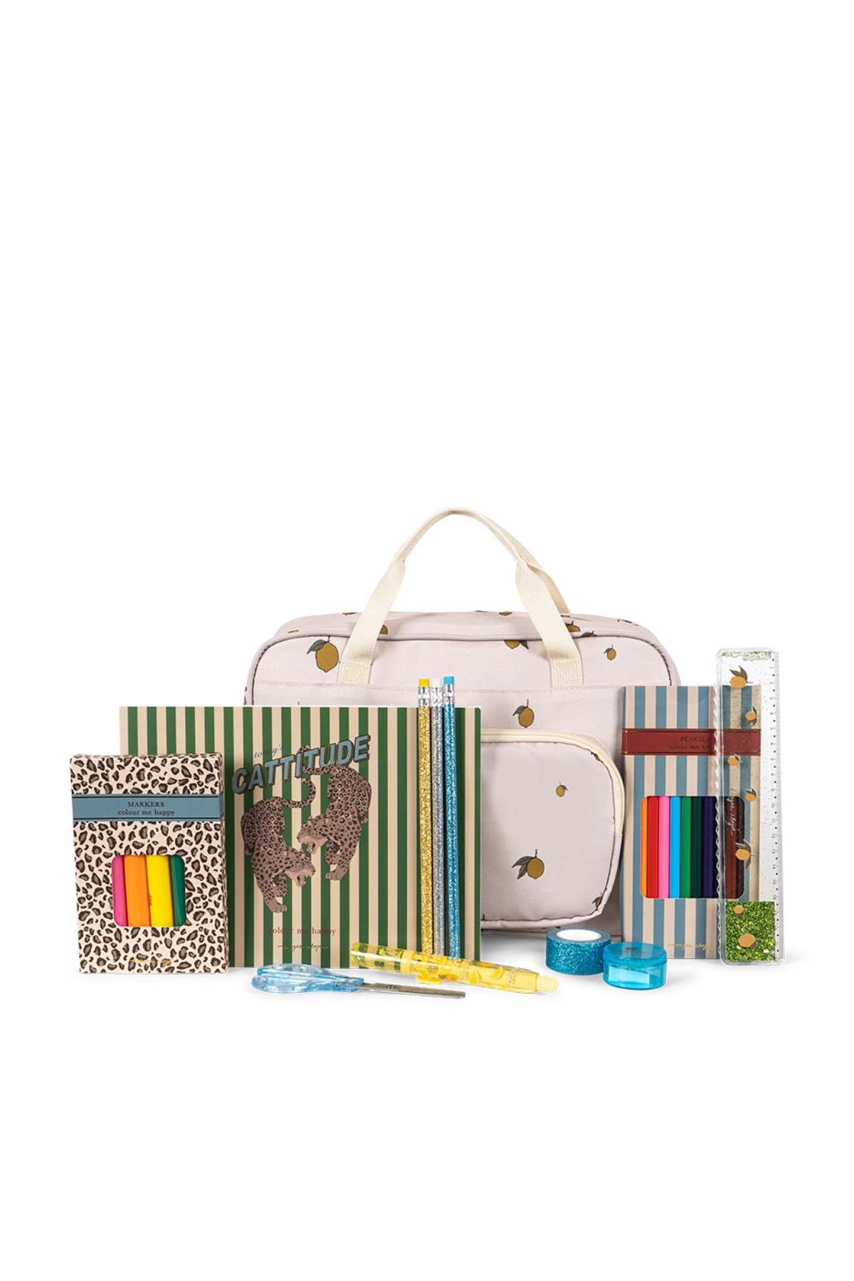 Reise-Kit "Holiday Essentials Bag" - Lemon