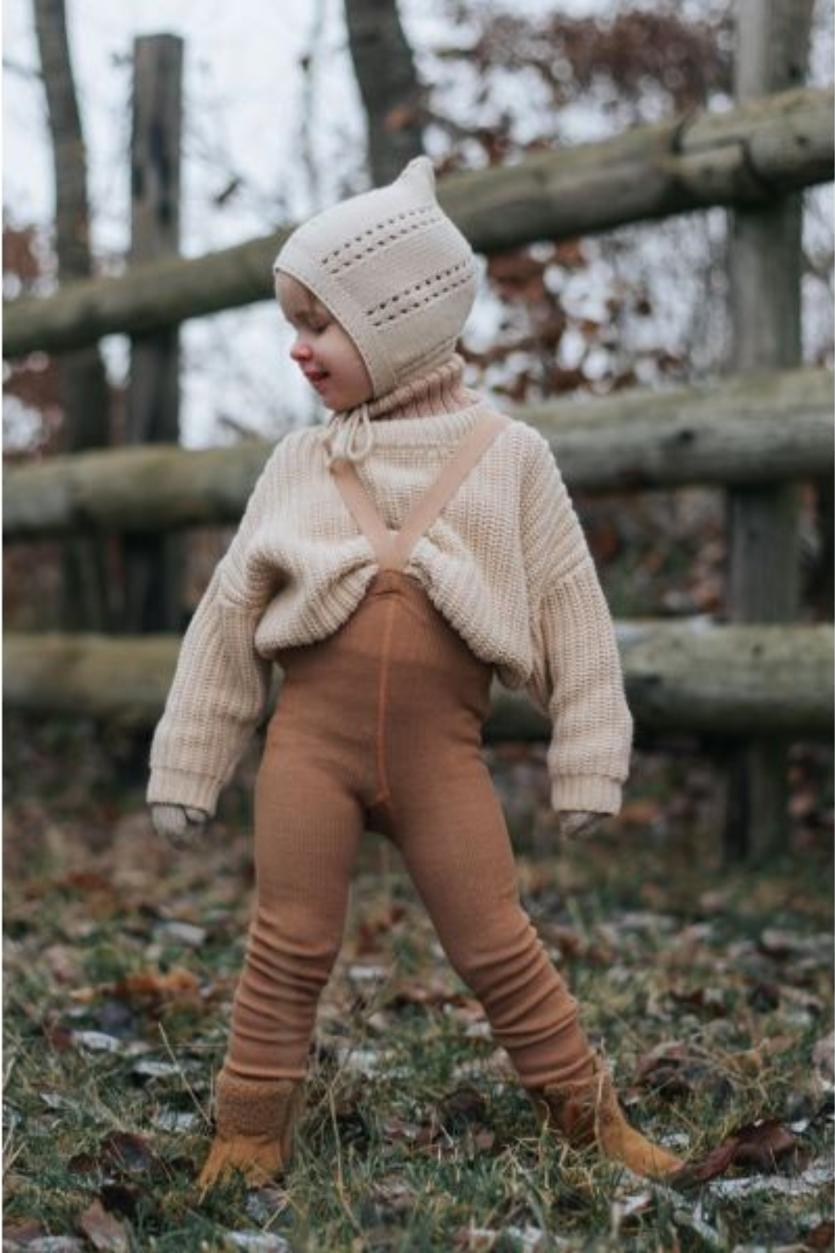 Wooly Tights ohne Fuss | Cappuchino