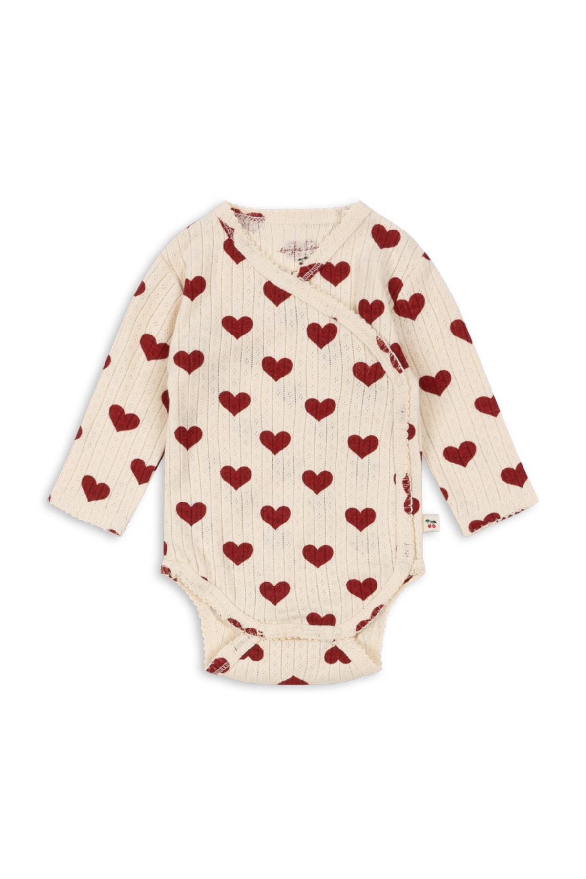 Gerippter WIckelbody Body "Minni" Newborn | AMOUR ROUGE