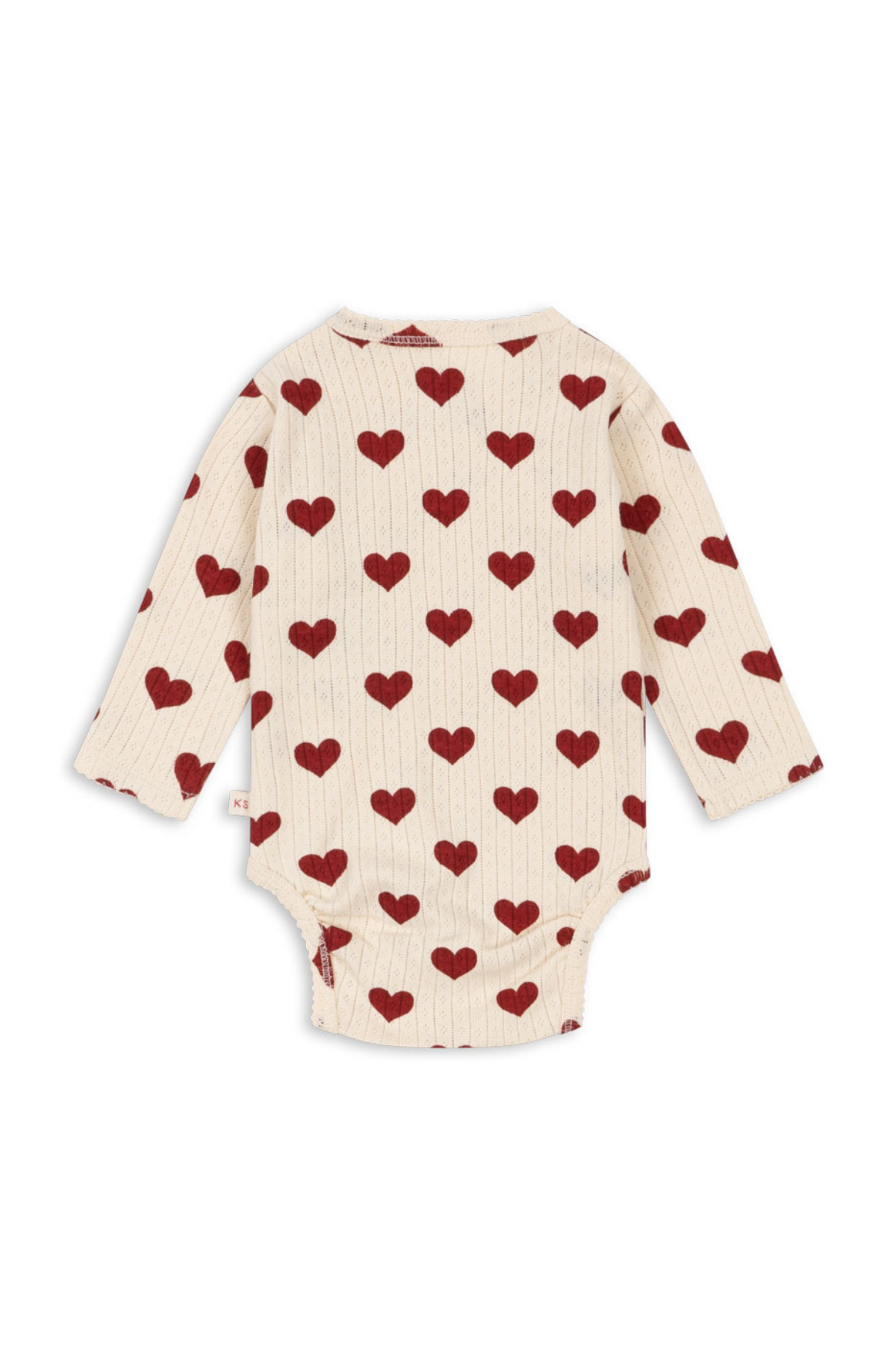 Gerippter WIckelbody Body "Minni" Newborn | AMOUR ROUGE