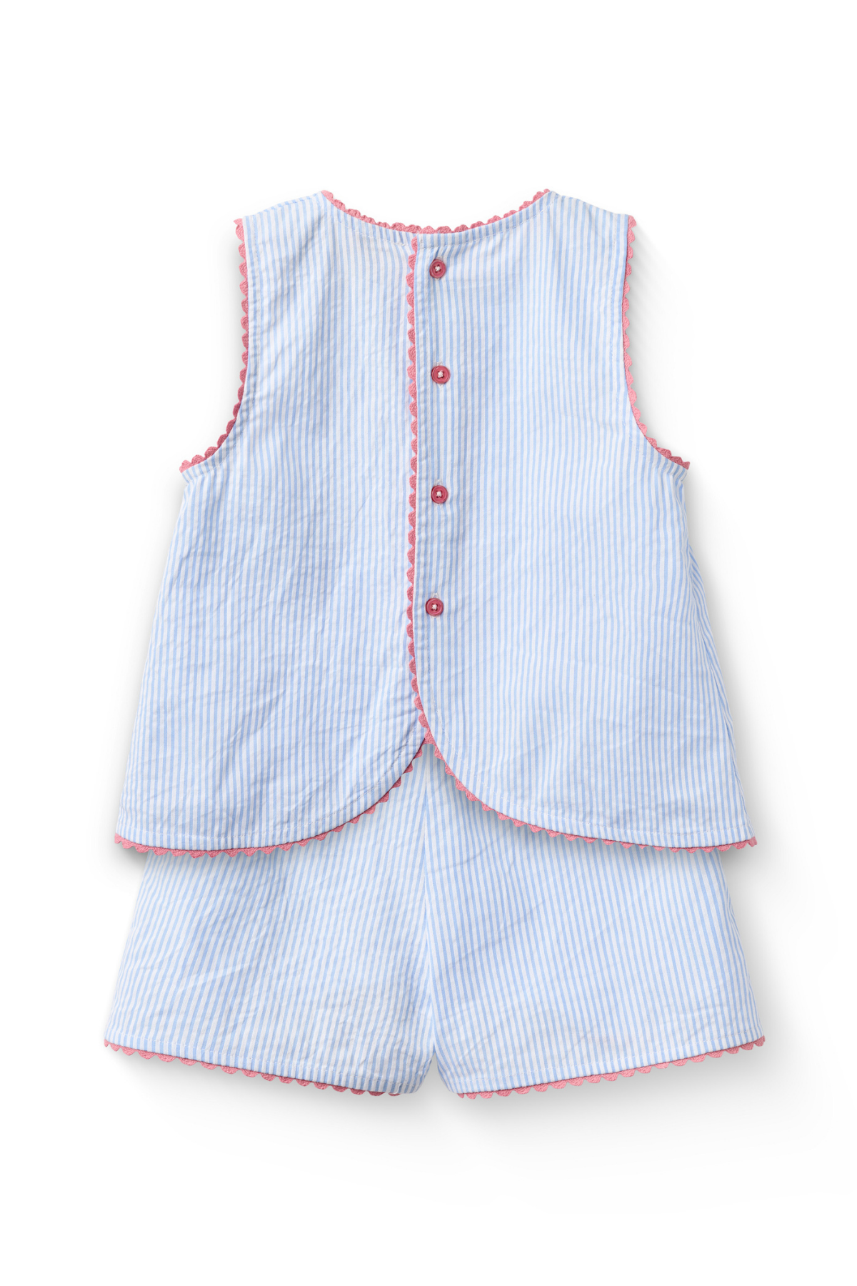 Seersucker Set "Deco" | Sky Blue