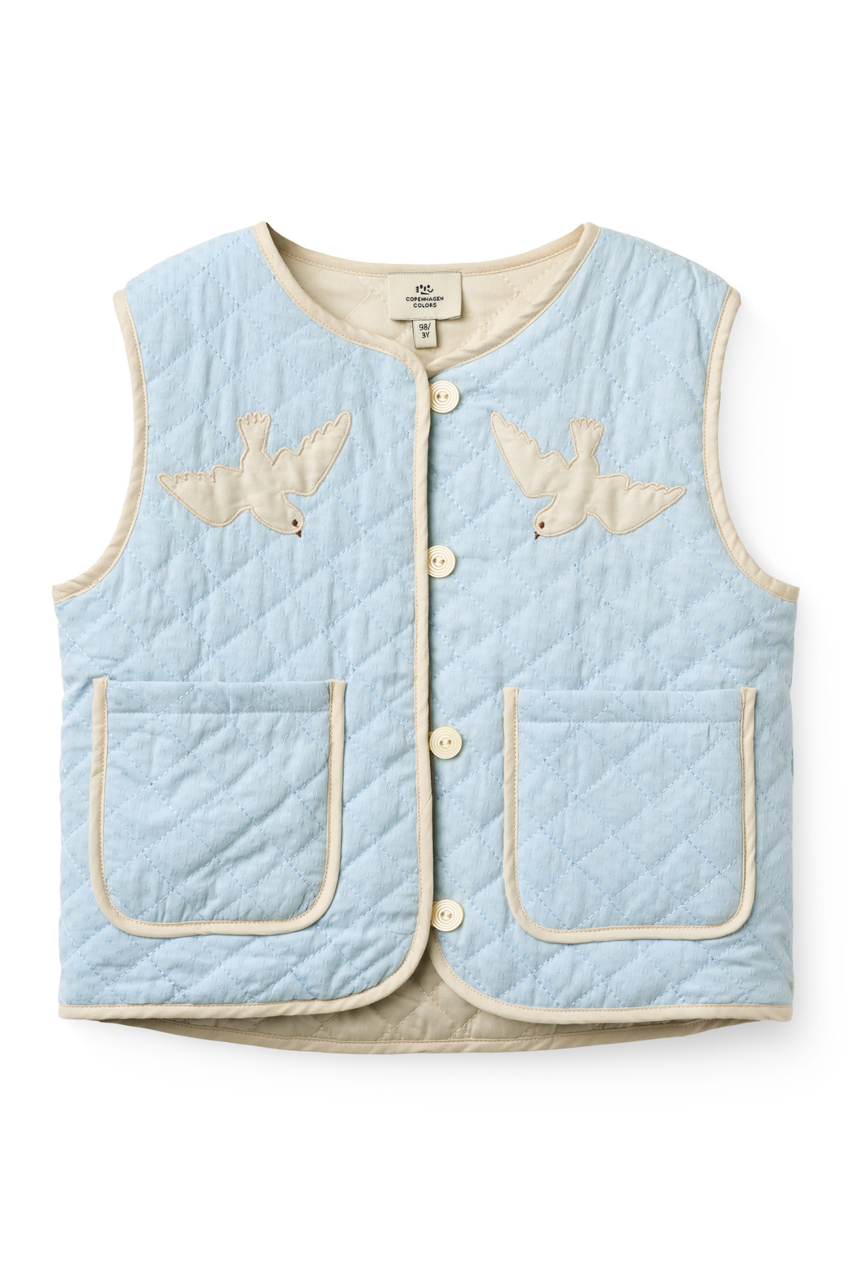 Steppweste | Light Blue