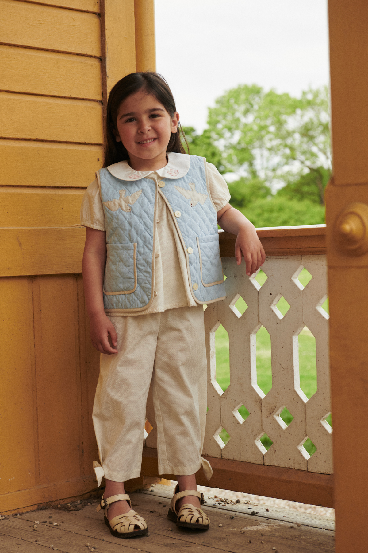 Steppweste | Light Blue