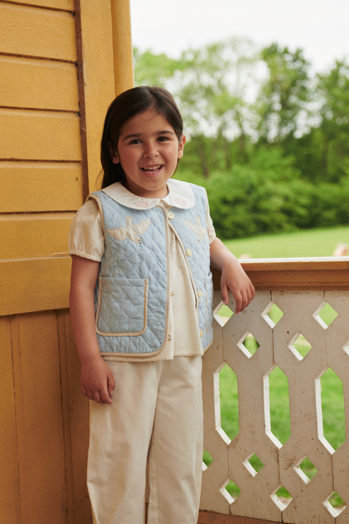 Steppweste | Light Blue