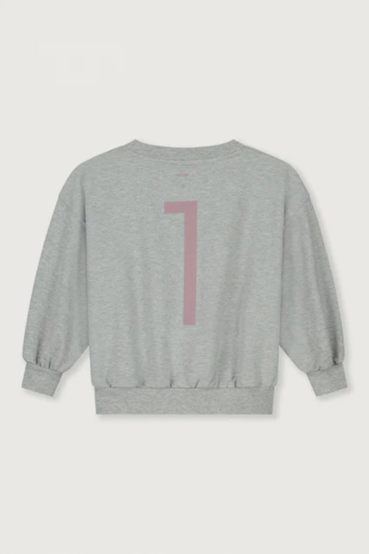Birthday Sweater | Grey Melange/Berry