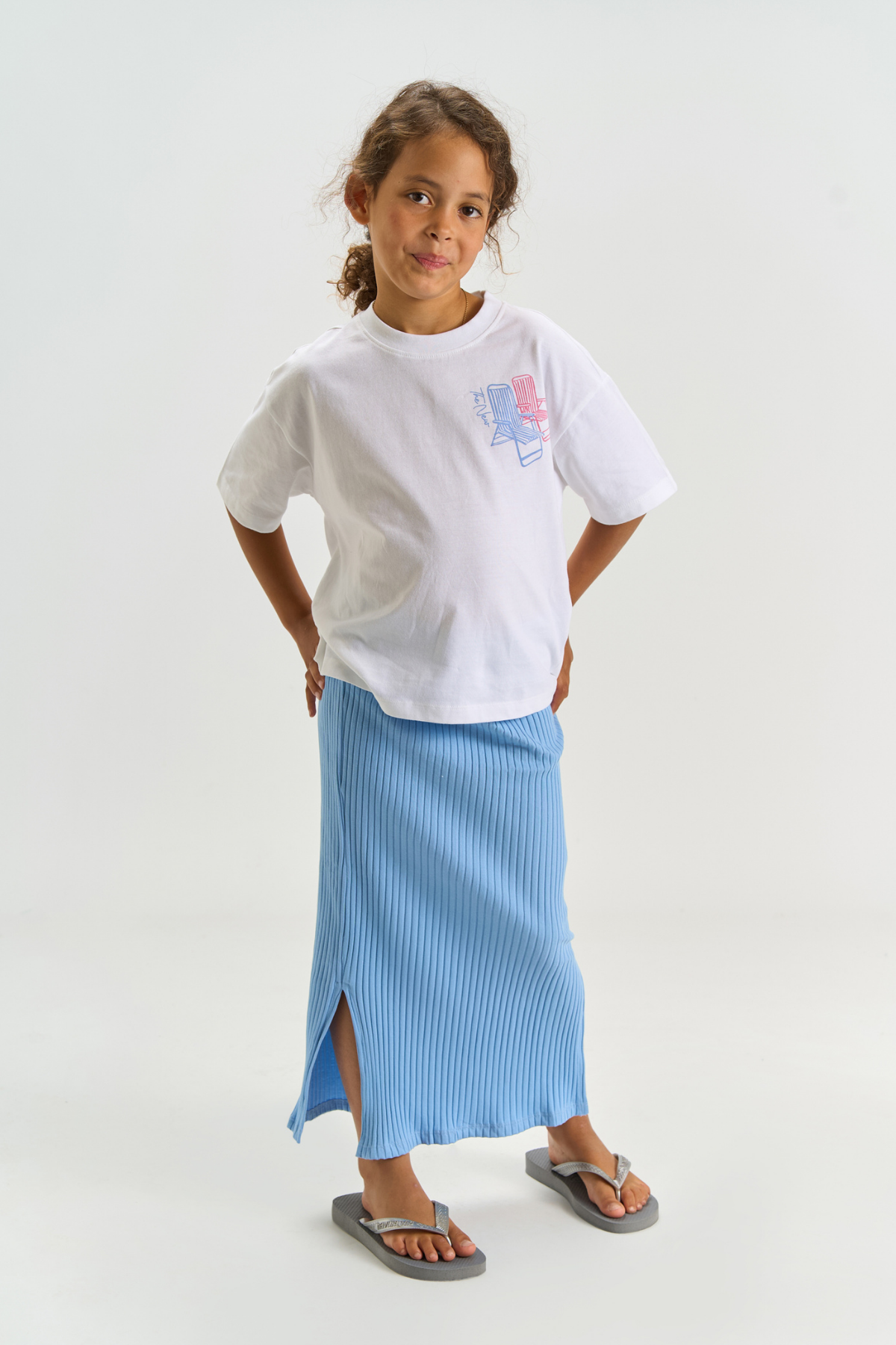 T-Shirt "Thora" | Bright White