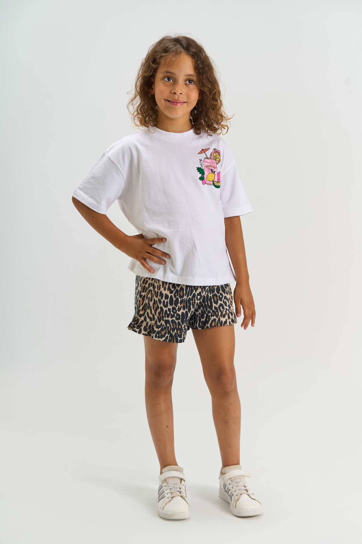 T-Shirt "Tarla" | Bright White