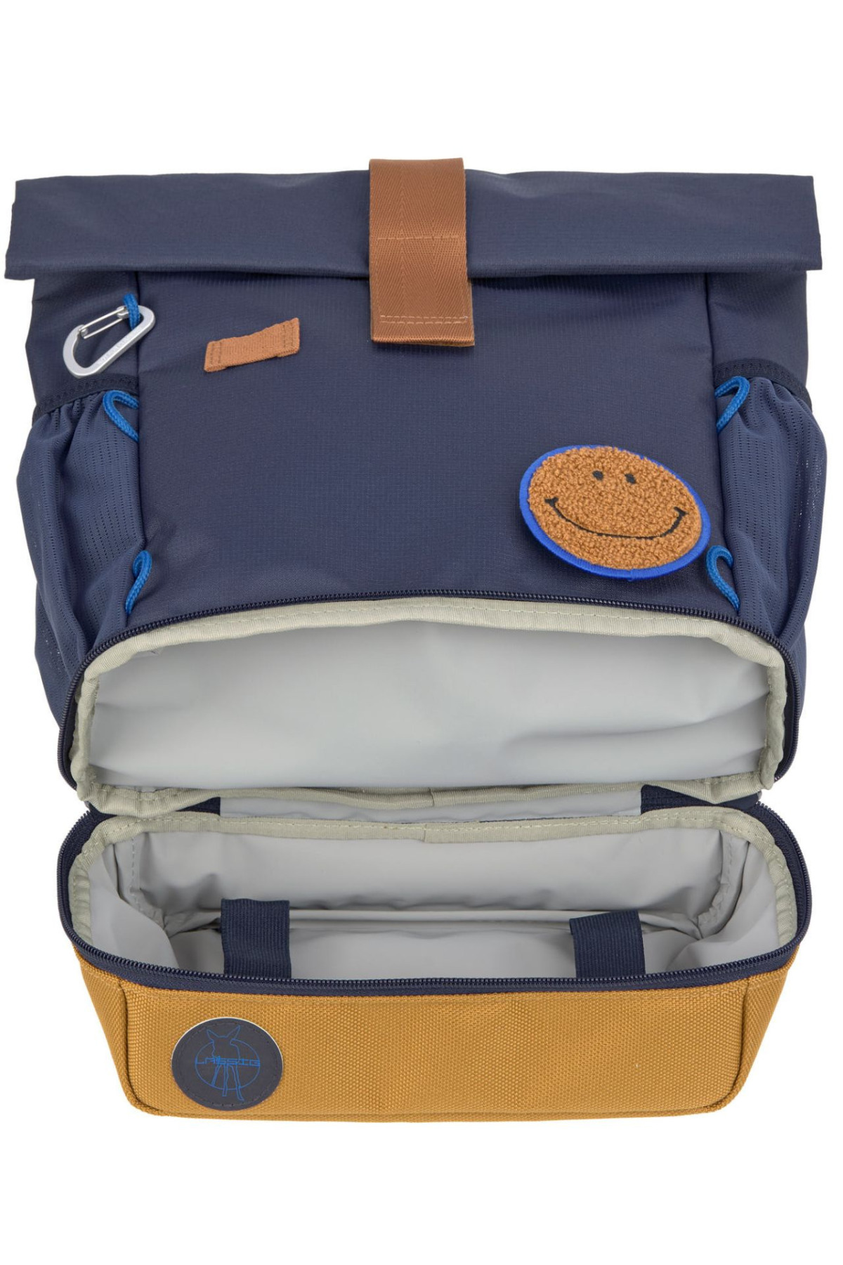 Kinderrucksack Rolltop "Little Gang" | Dunkelblau