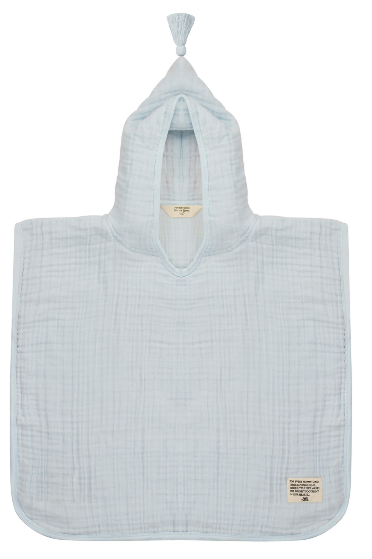 Poncho "Cashmere Blue"