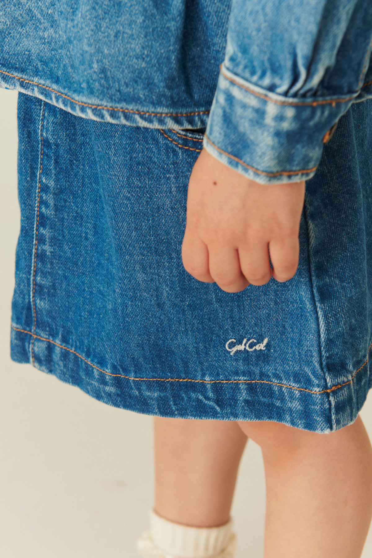 Jeansrock "Organic Pocket" | Indigo Blue