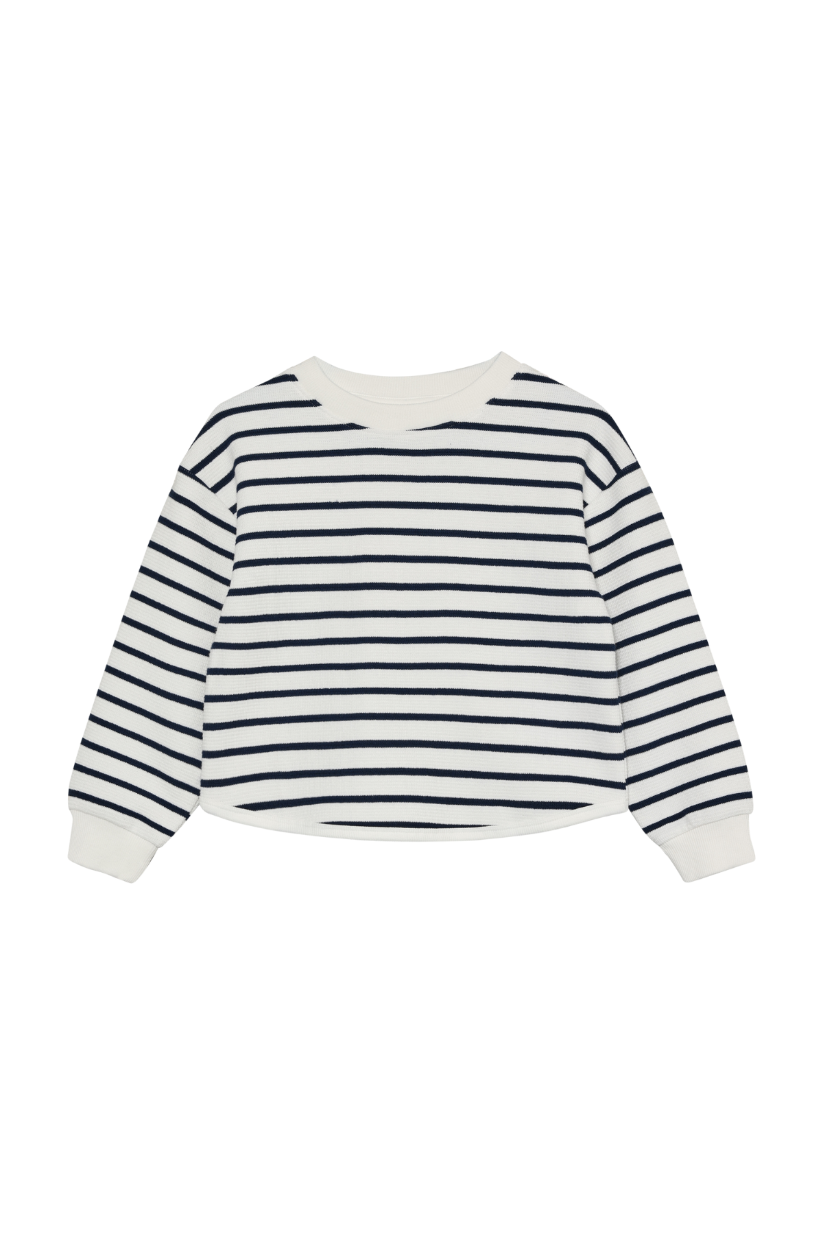 Gestreiftes Sweatshirt | Medieval Blue