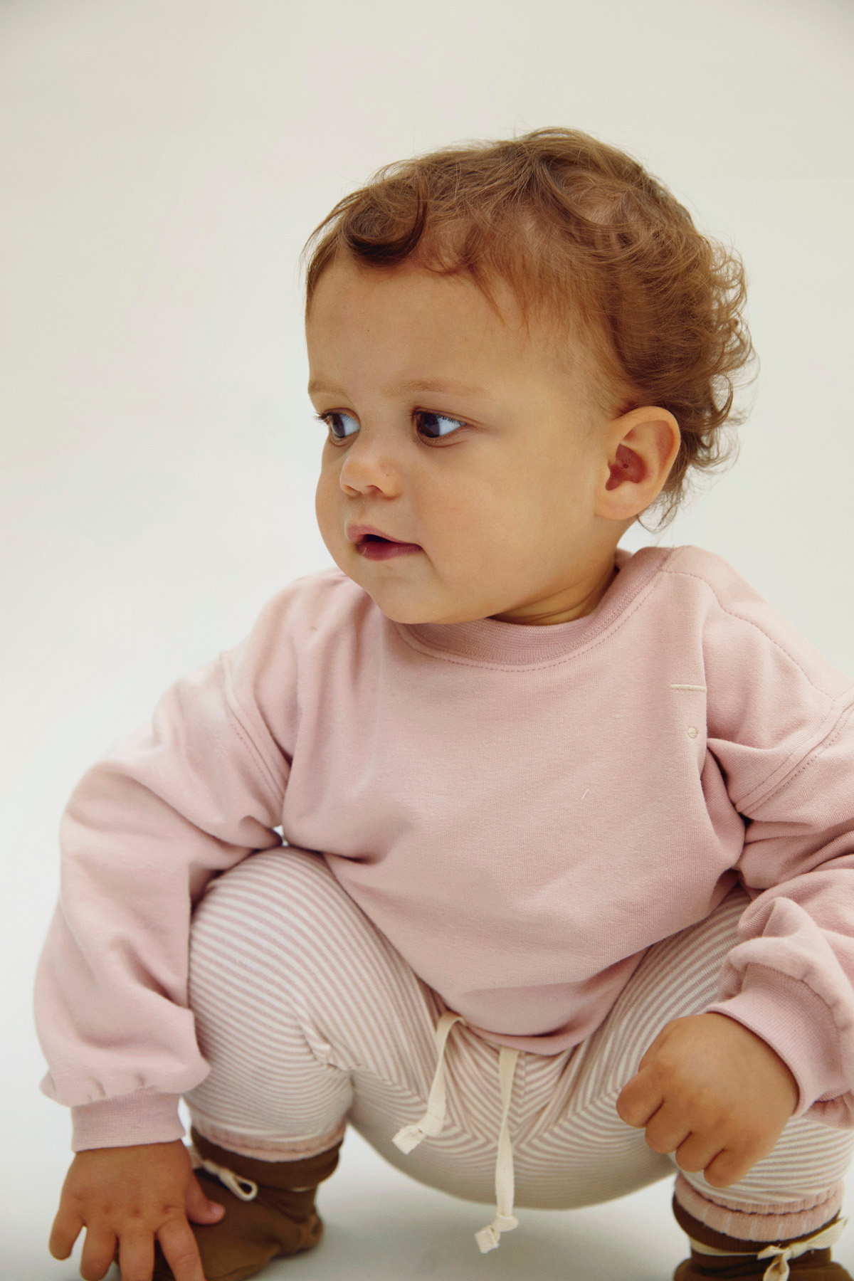 Baby Sweatshirt Dropped Shoulder  | verschiedene Farben
