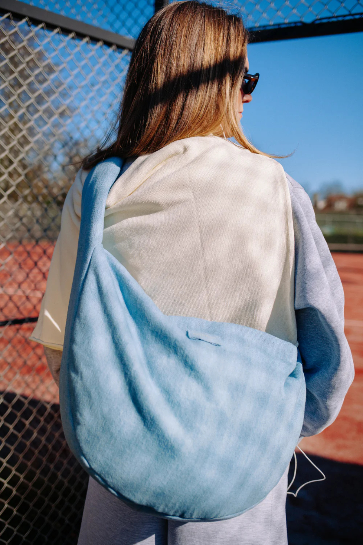 Mom Umhängetasche | Denim Solid