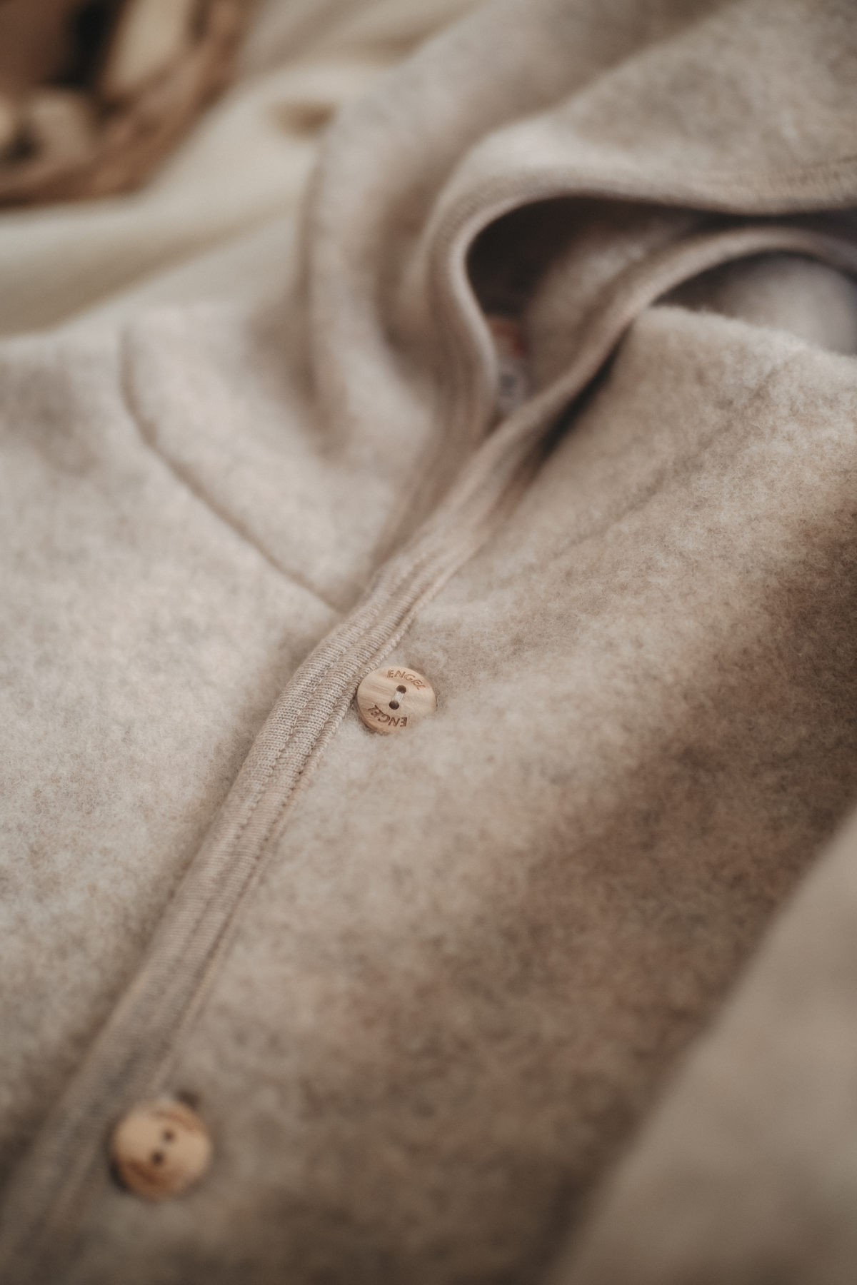 Wollfleece Kapuzenoverall | verschiedene Farben