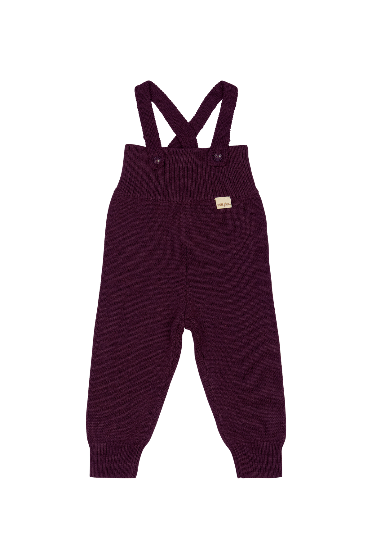 Strick - Latzhose | Dark Grape