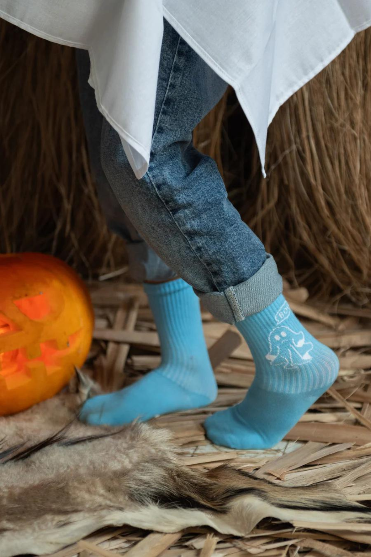 Socken "Boo" | Glow in the Dark