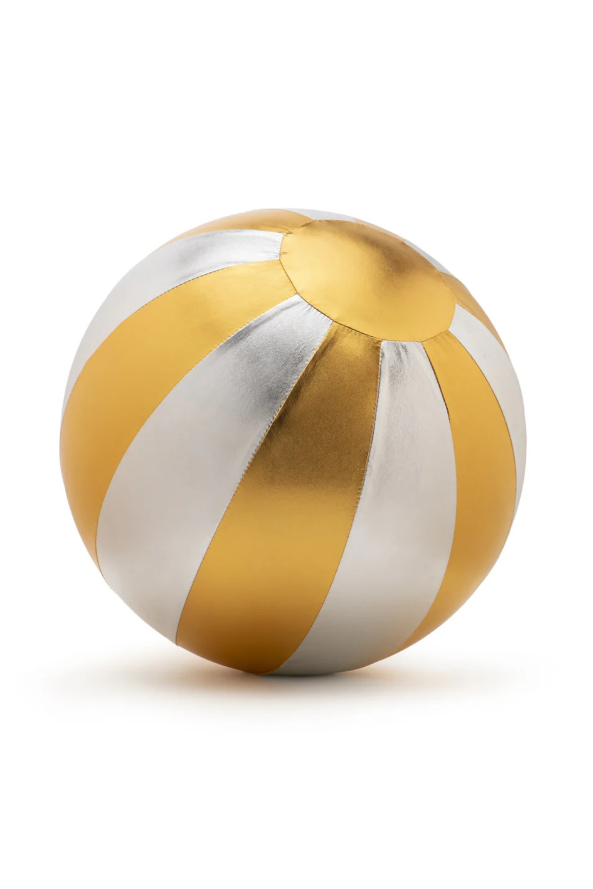 Stoffball "Zirkus" | Gold-Silber