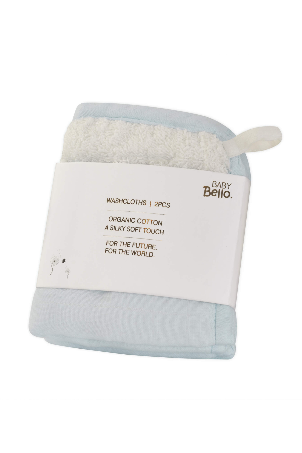 Waschlappen 2er Pack Waschlappen "Cashmere Blue"