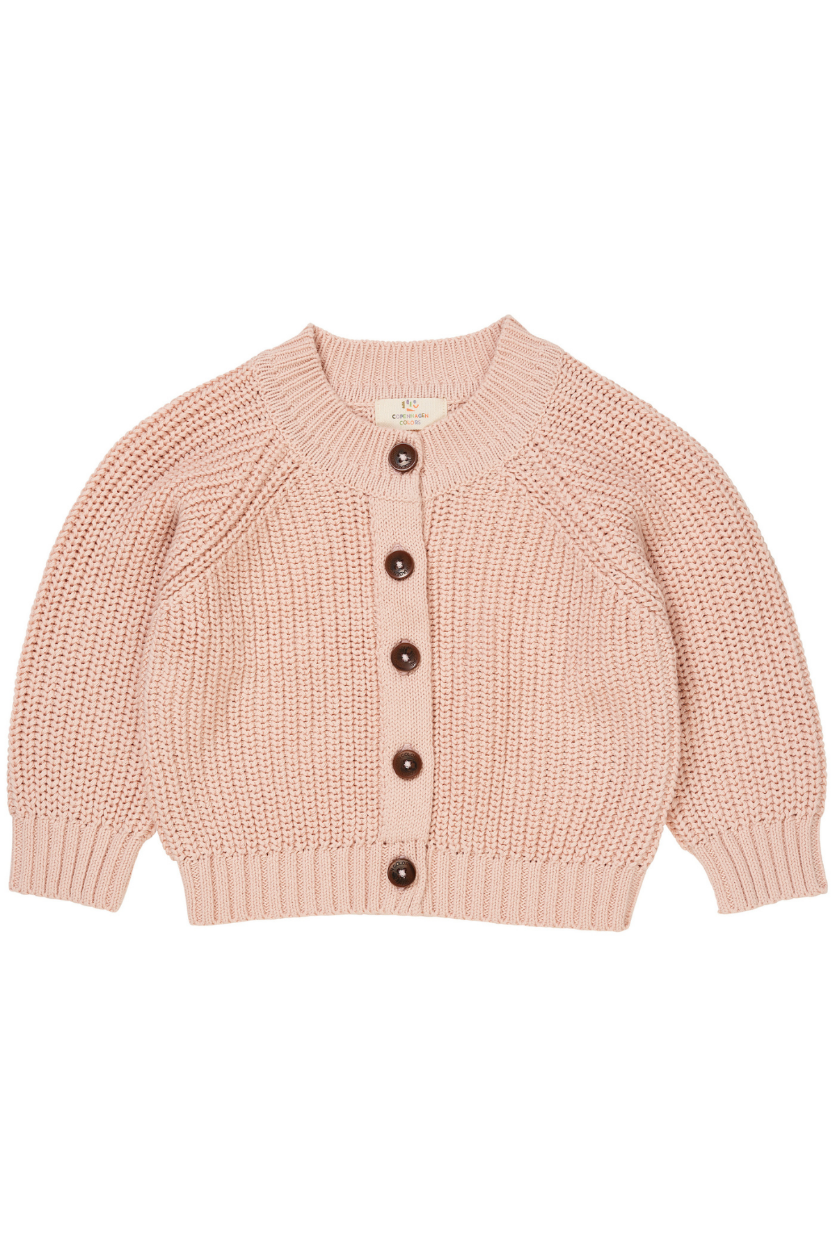 Ripp Cardigan "Classic" | Dusty Rose