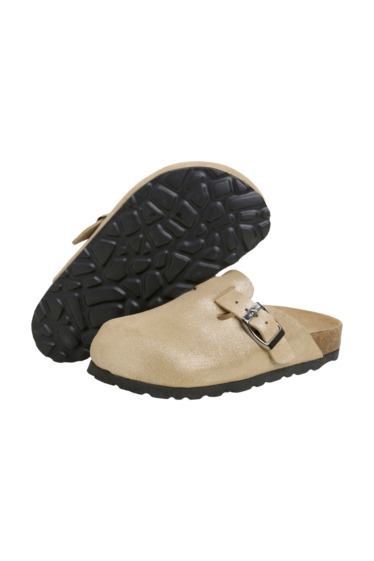 Slipper aus Nubuck Leather Kids 28 Acorn