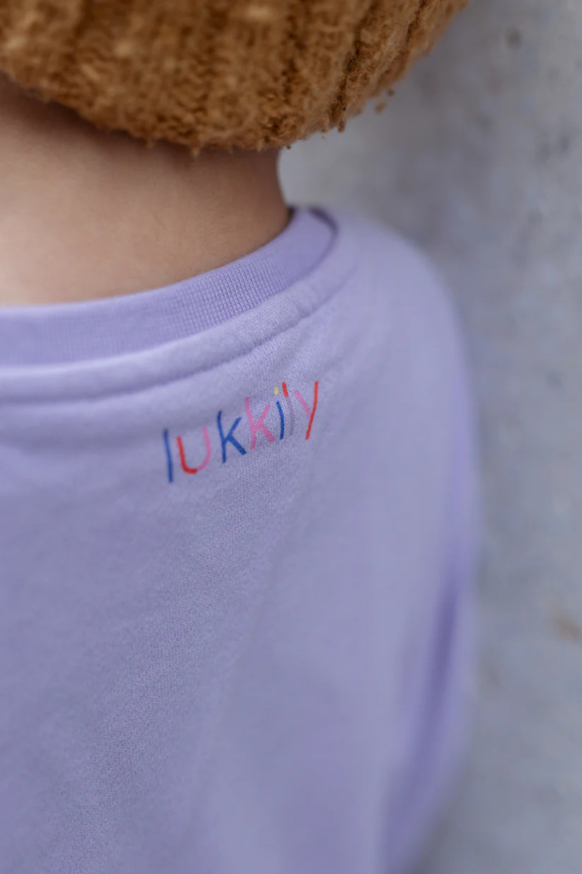 Sweatshirt “Lastenradliebe” | Lavender