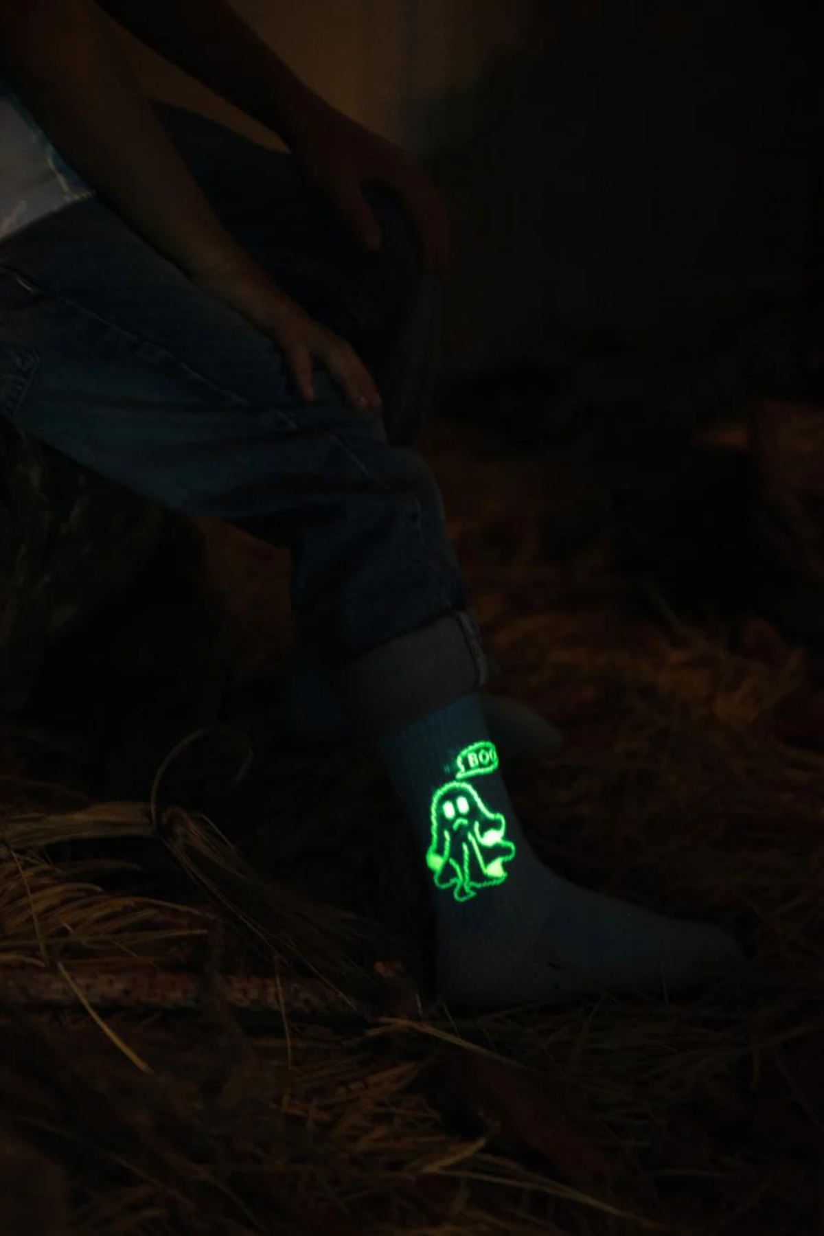 Socken "Boo" | Glow in the Dark