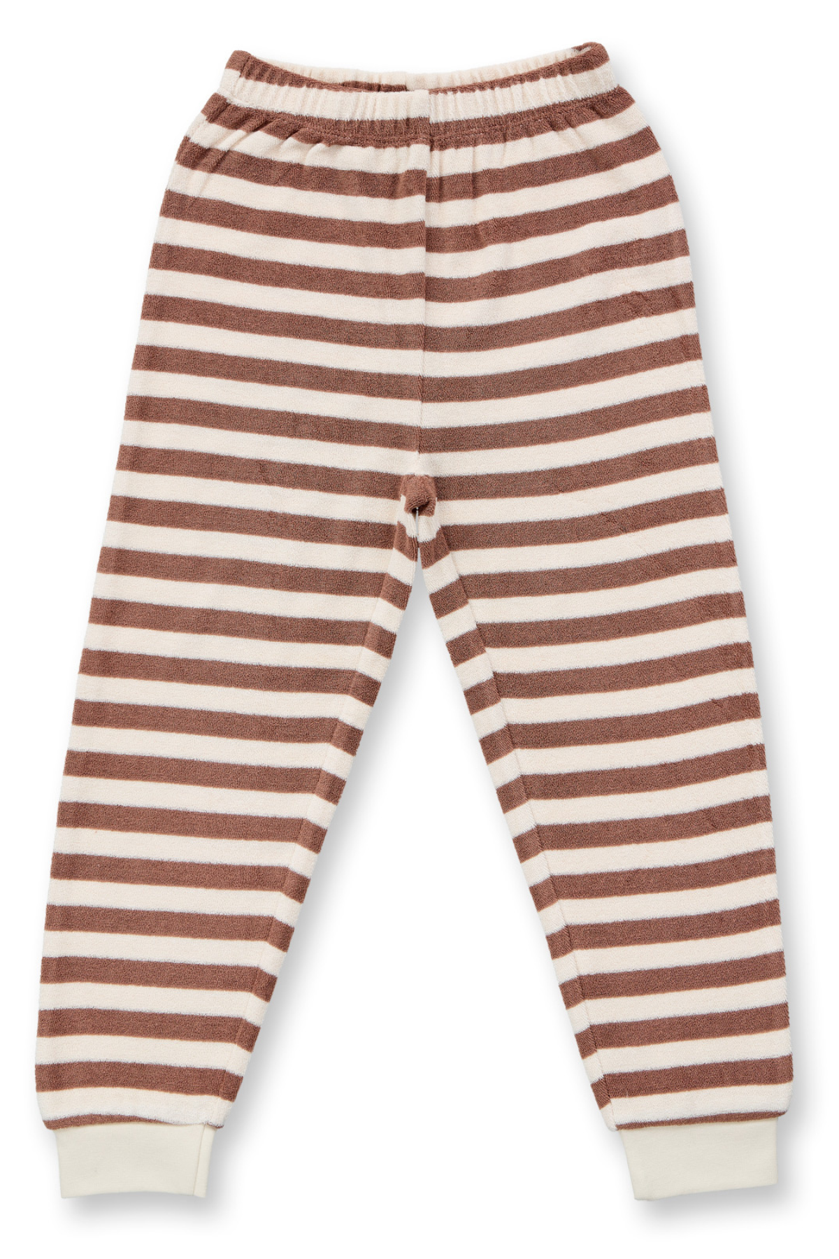 Schlafanzug "Terry" | Nougat Stripes