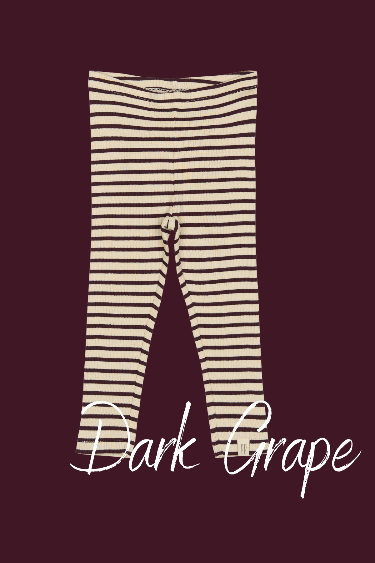 Gerippte Leggings aus Modal