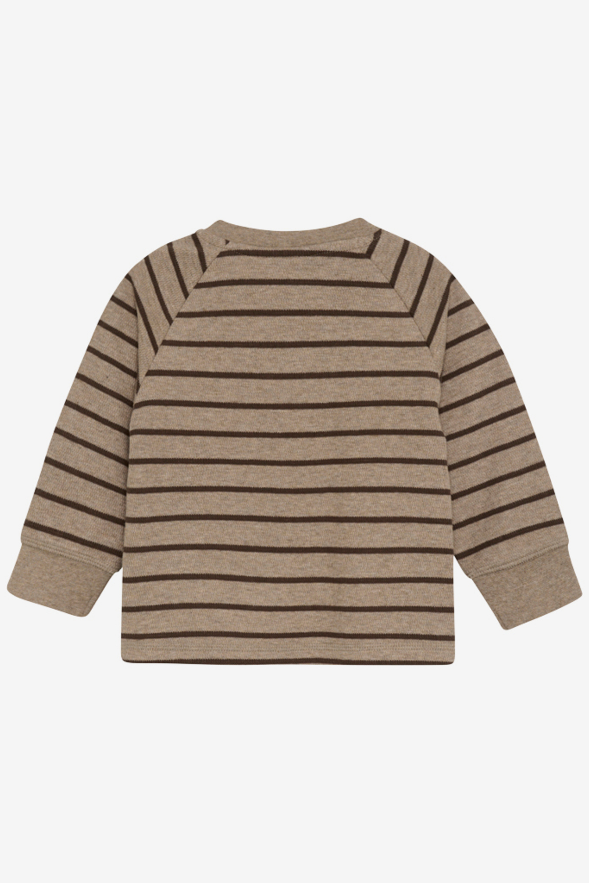 Baby Sweatshirt mit Streifen "Pine Bark"