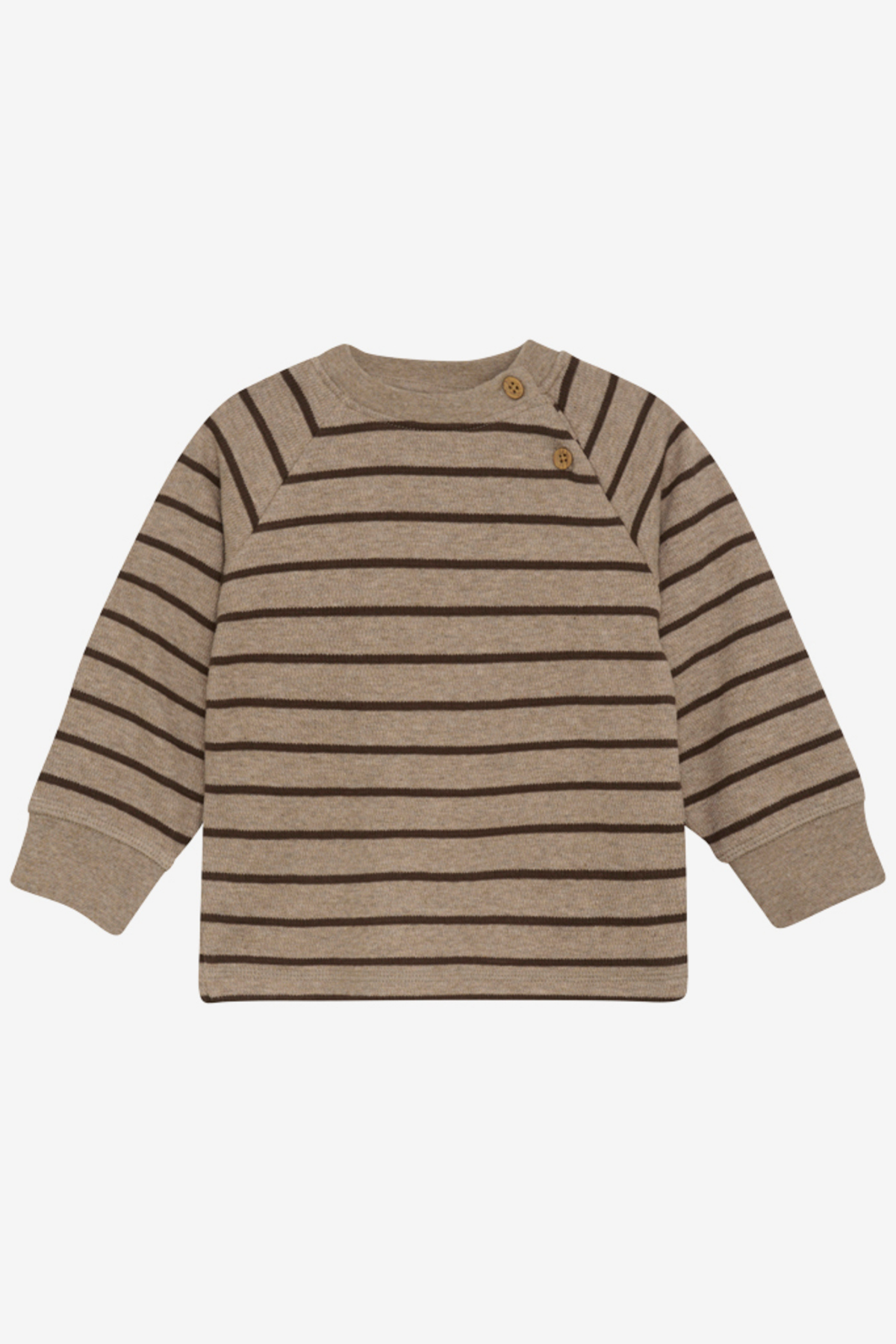 Baby Sweatshirt mit Streifen "Pine Bark"