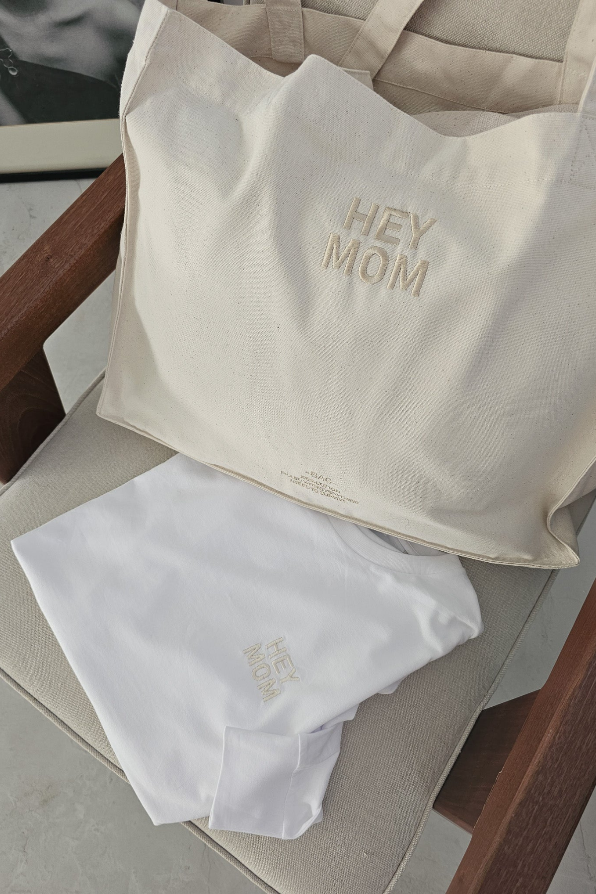 Canvas Bag "HEY MOM"