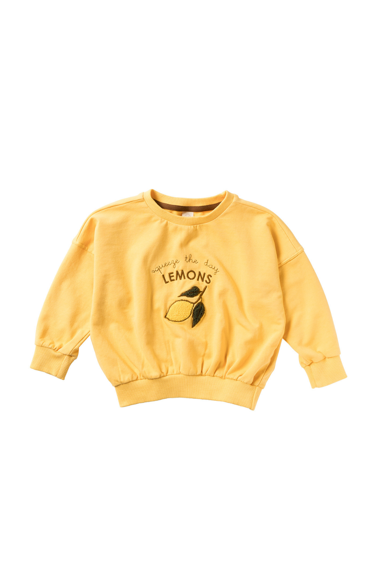 Oversized Sweater "Lemons" | Golden Apricot