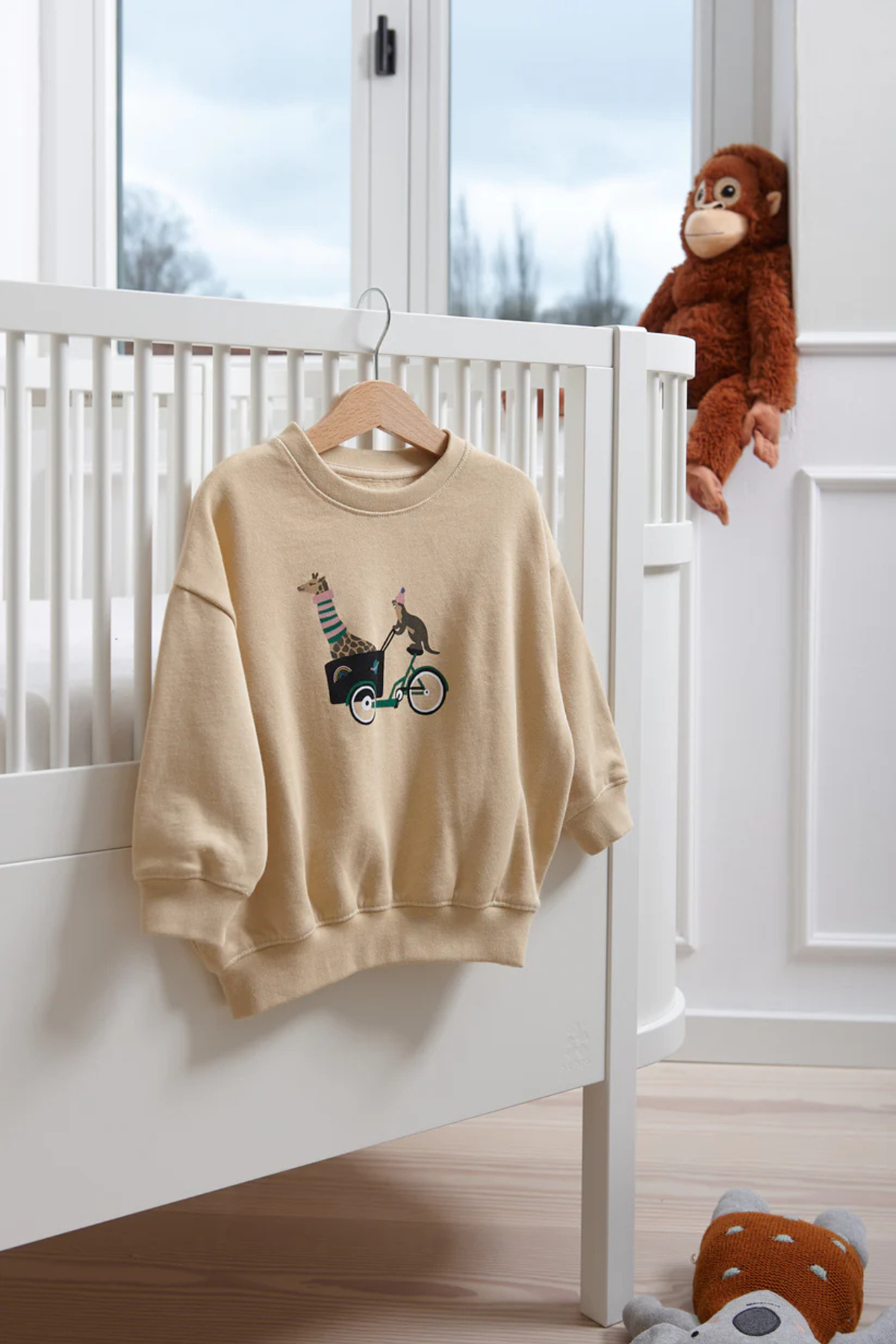 Sweatshirt “Lastenradliebe” | Sand