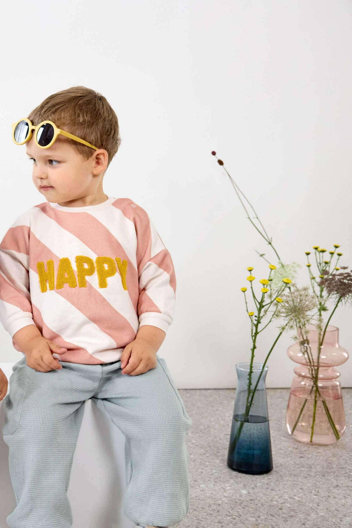 Sweater "Little Gang" | Happy | verschiedene Farben