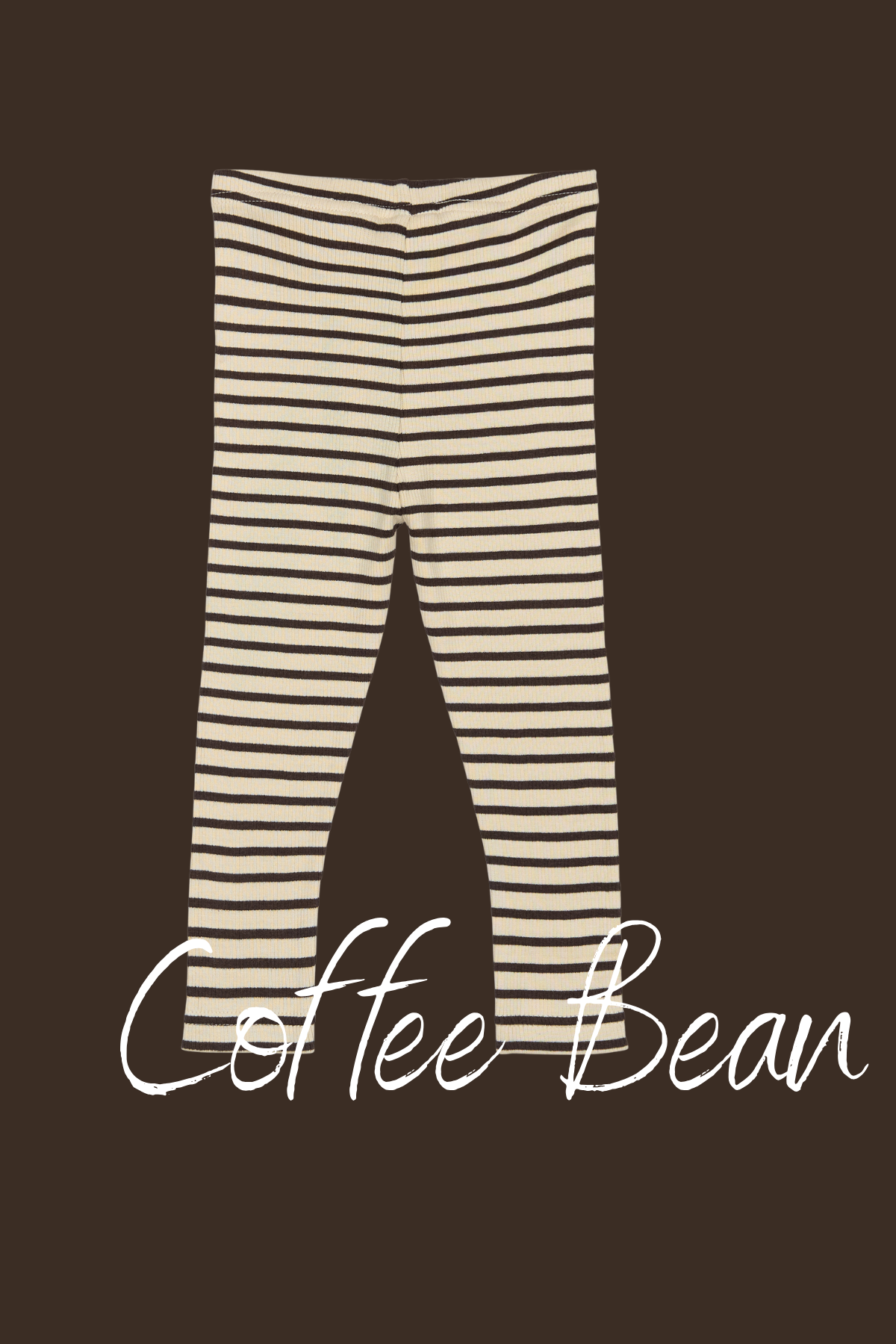 Gerippte Leggings aus Modal
