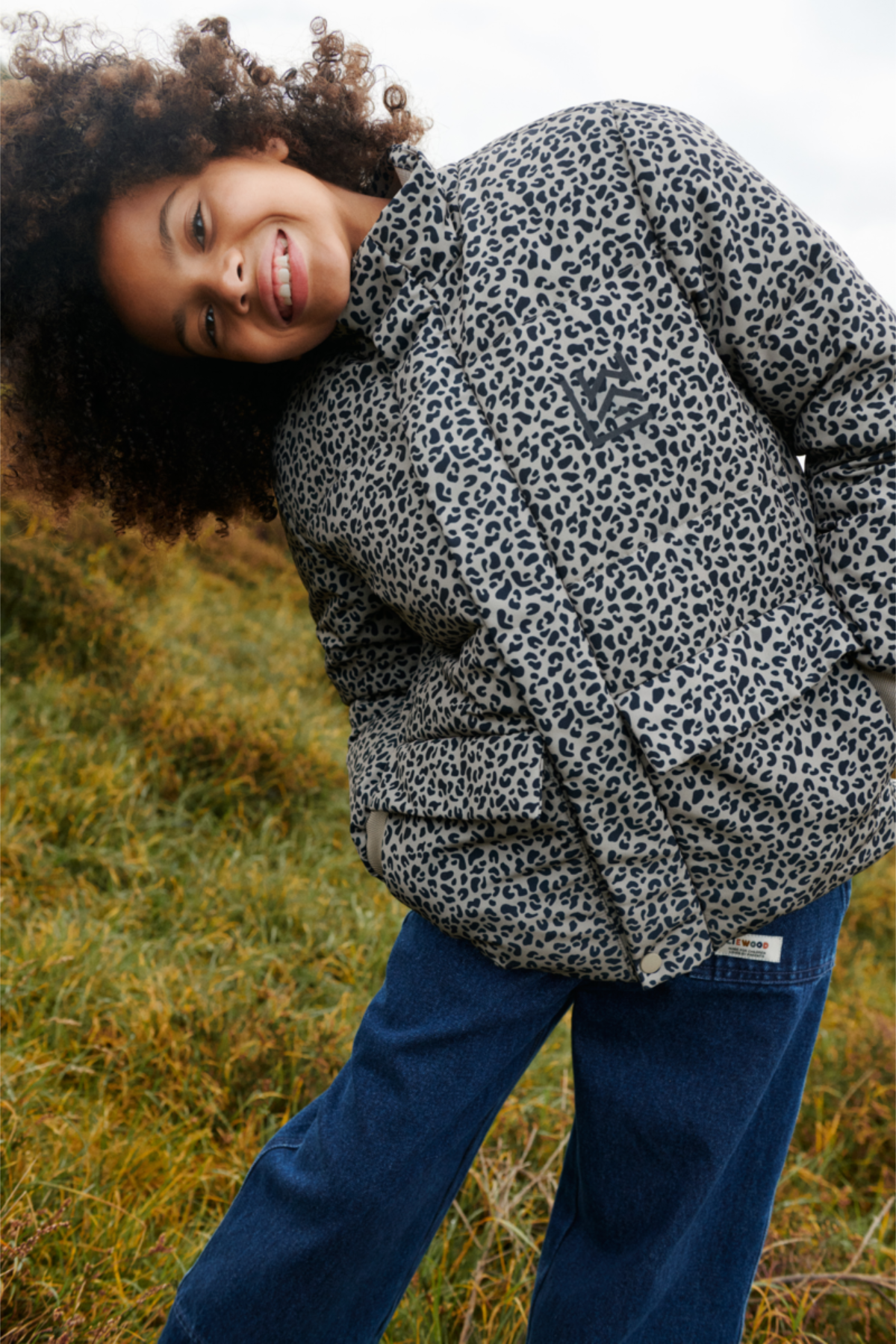 Steppjacke "Rocka" | Mini Leo/Mist