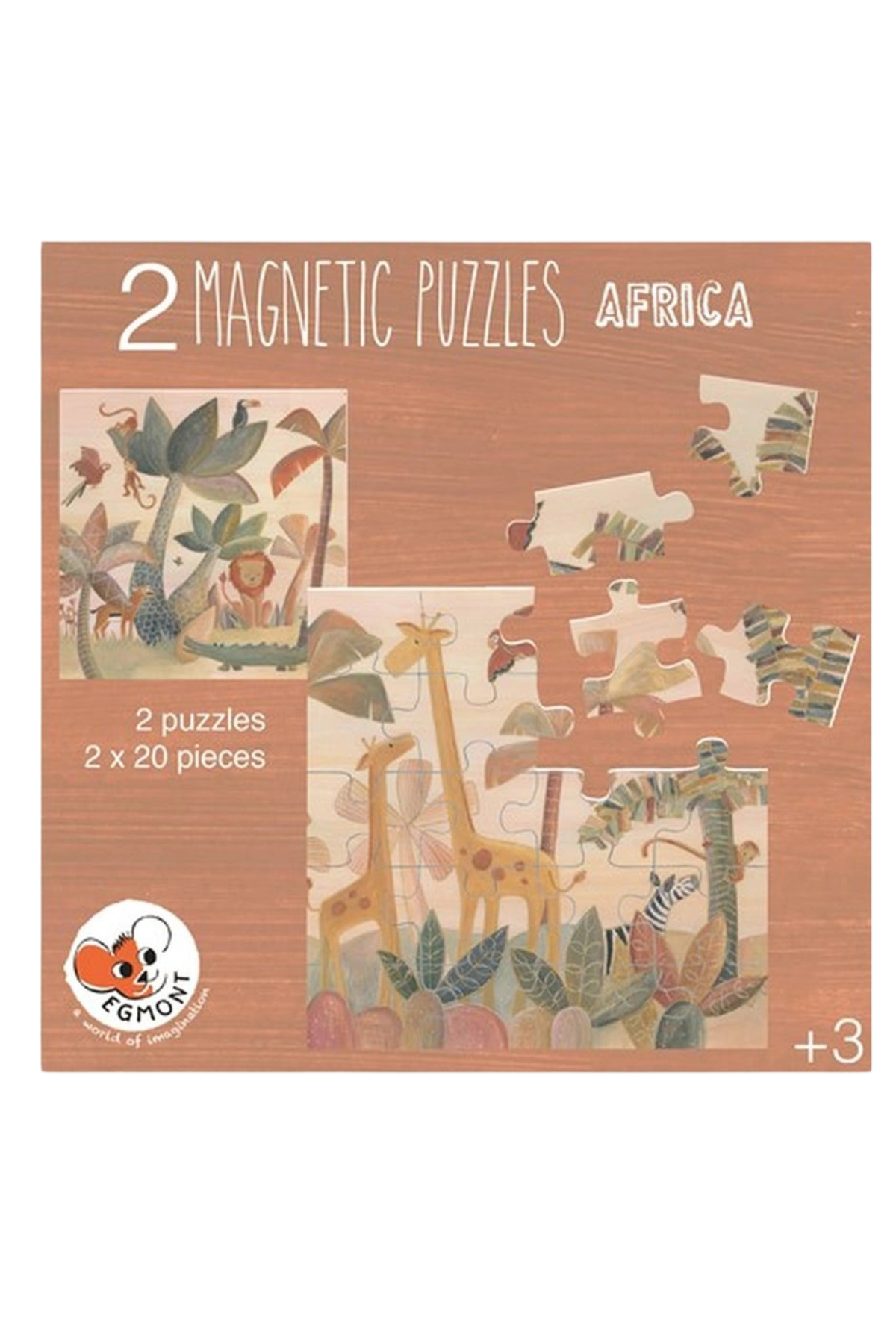 Magnetisches Puzzle: Africa