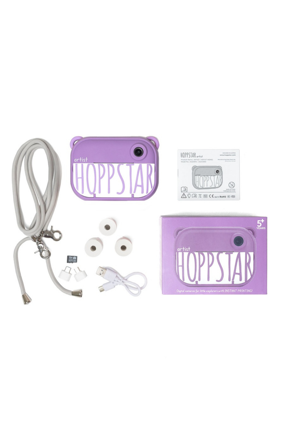 "Artist" Digitalkamera mit Sofort-Druck-Funktion für Kinder