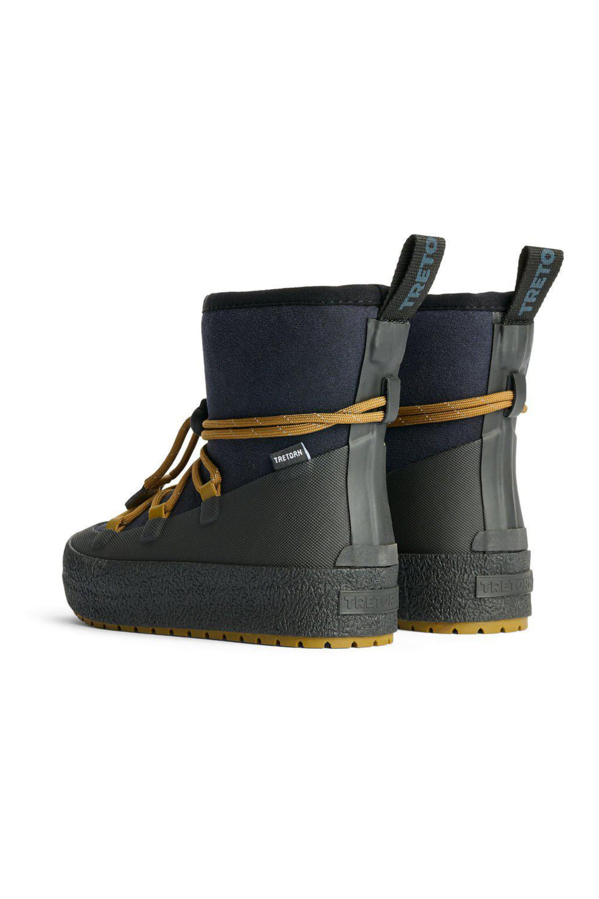 "Aspa Hybrid Jr" wasserdichter, gefütterter Stiefel | Deep Navy
