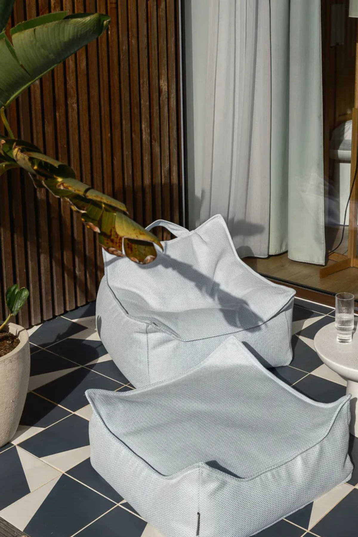 Outdoor Beanbag Square "Ottoman" | verschiedene Farben