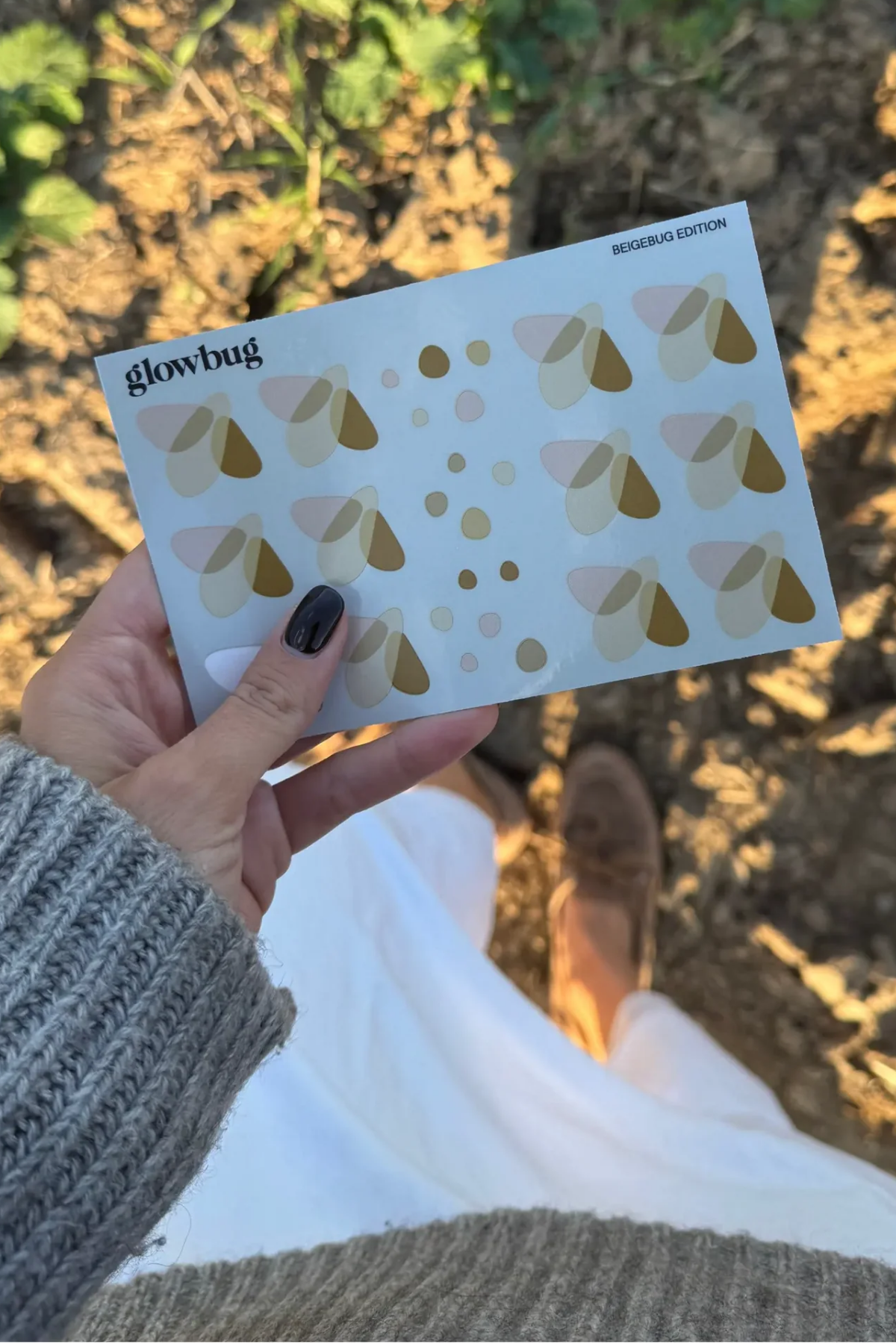 Reflektierende Sticker für den Kinderwagen | Beigebug