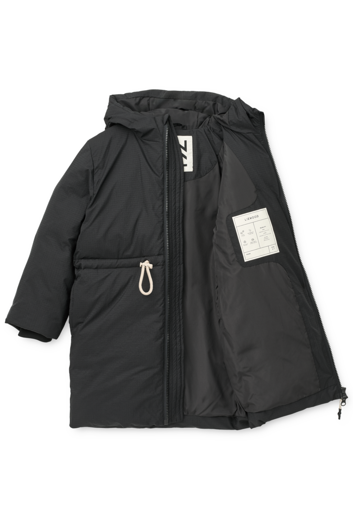 Kids Daunenmantel "Bille" | Black