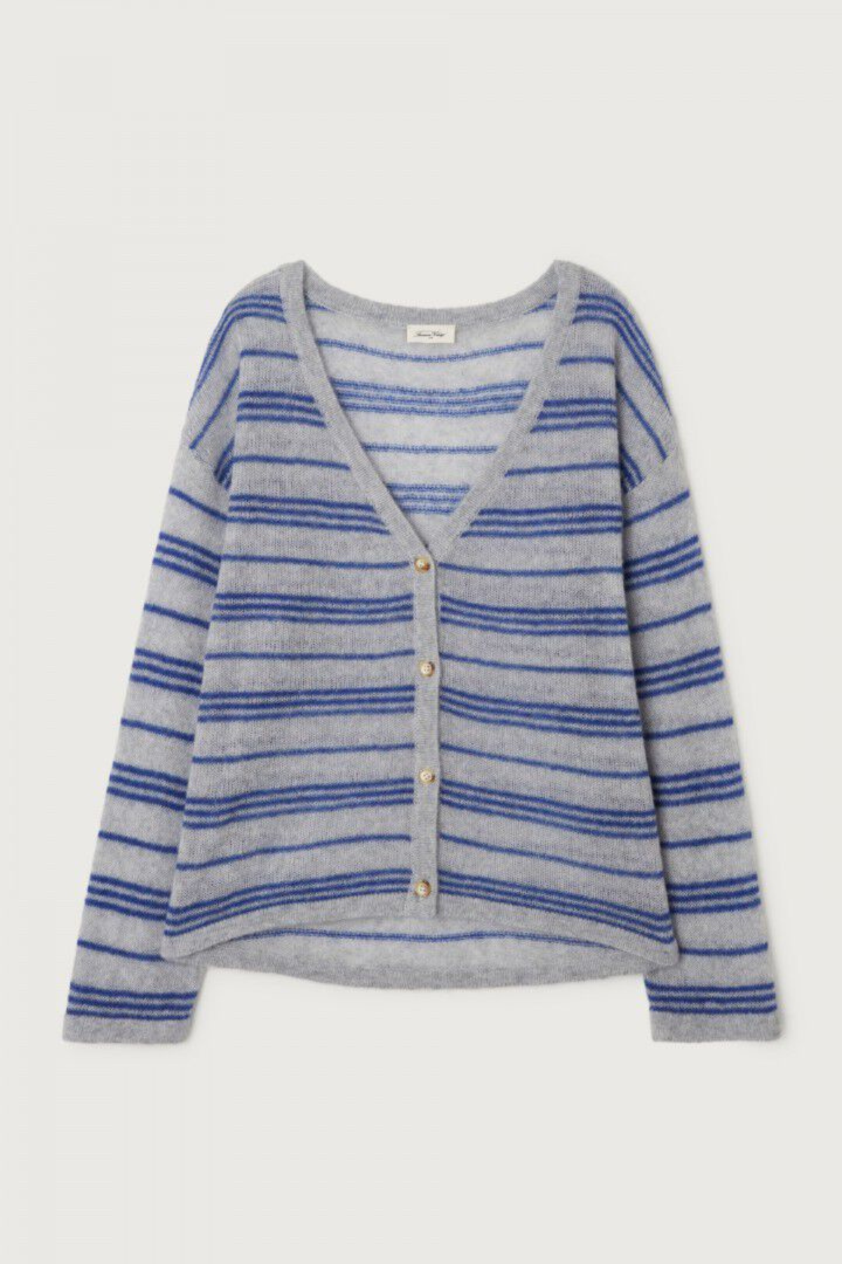 Cardigan „Bodyrow“ für Damen | GRIS RAYE VAGUE CHINE