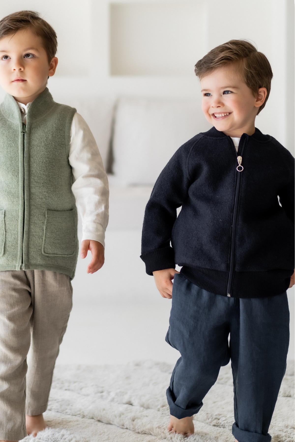 Walk-Bomberjacke für Kinder | Marine