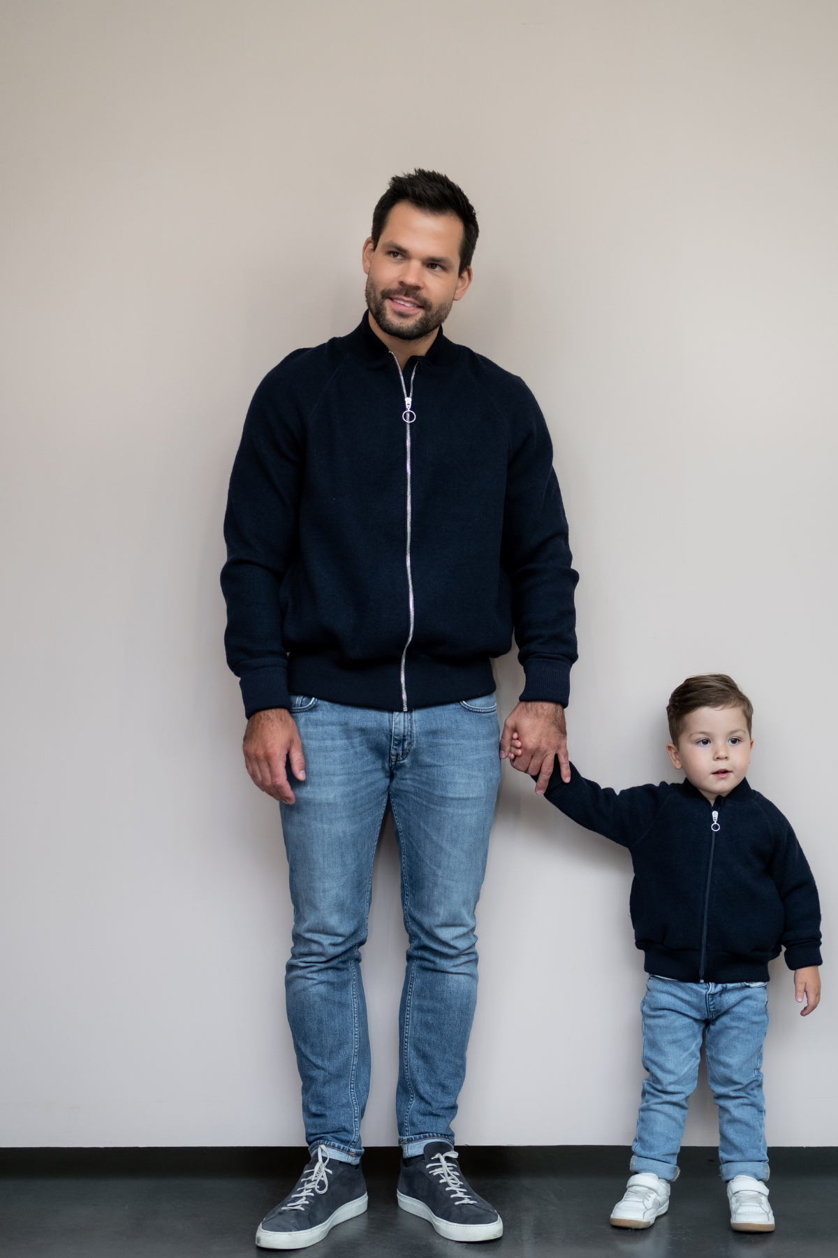 Unisex Walk-Bomberjacke für Erwachsene | Marine