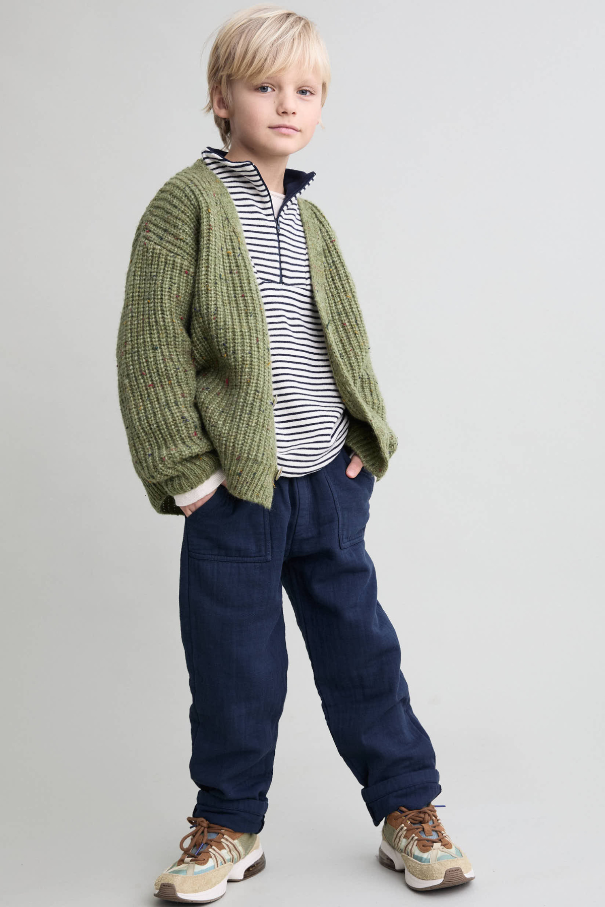 Twillhose "Casual" für Kids | Navy